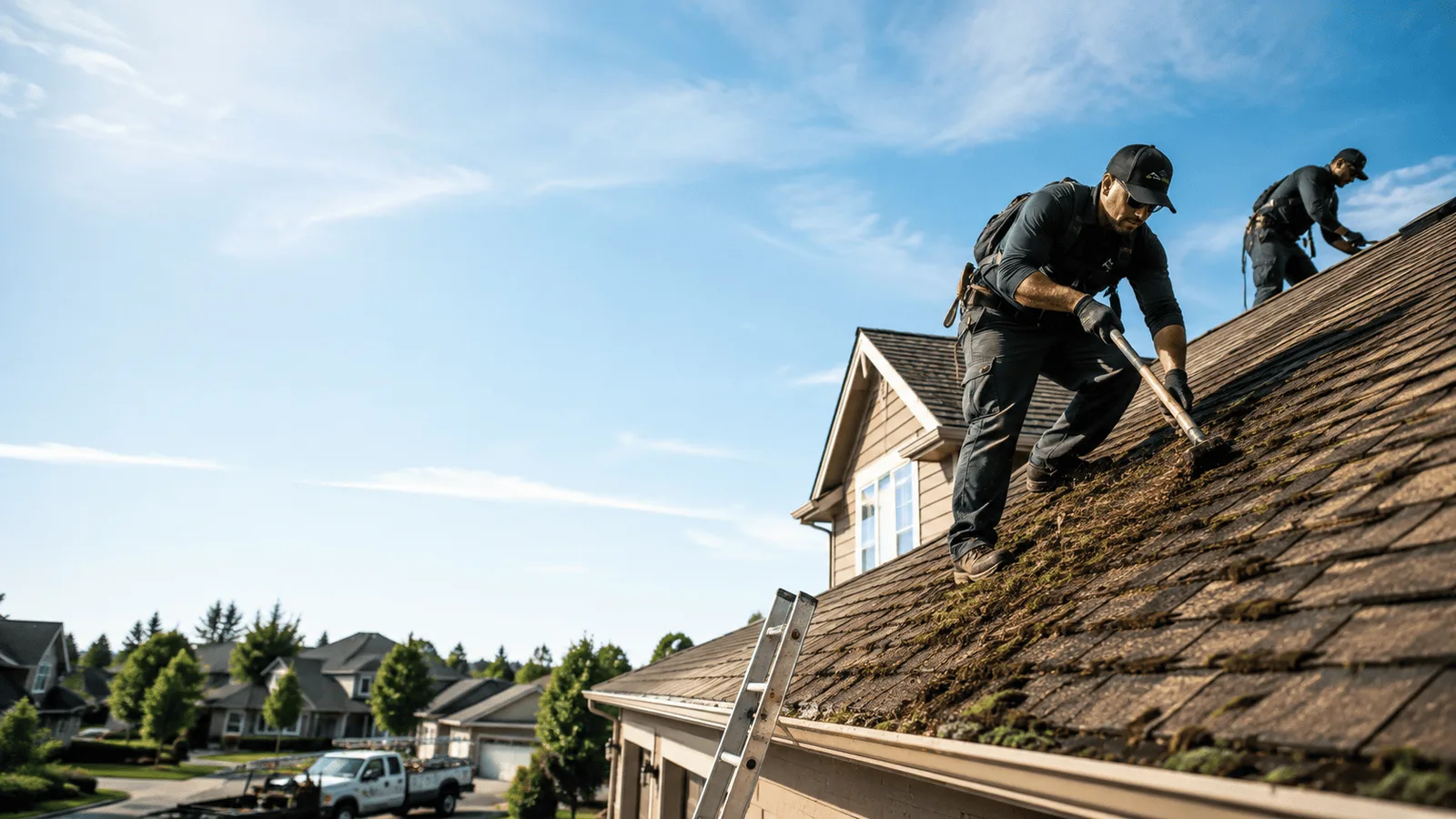 Roof Moss Removal in Hershey, PA near me